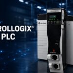 Allen-Bradley ControlLogix 5590 PLC controller in a modern industrial automation environment.